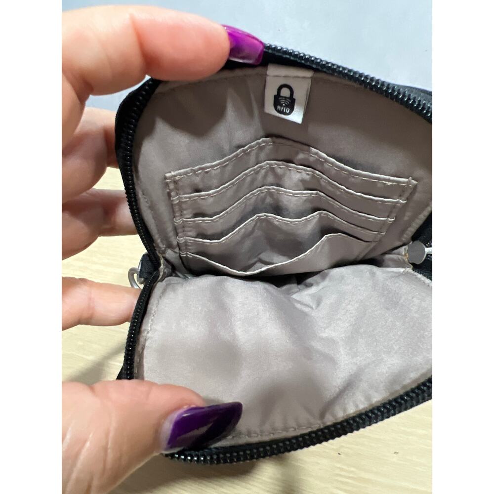 Baggallini Bryant Pouch RFID Anti-Theft Black Crossbody/Waist/Shoulder Bag - Picture 12 of 13